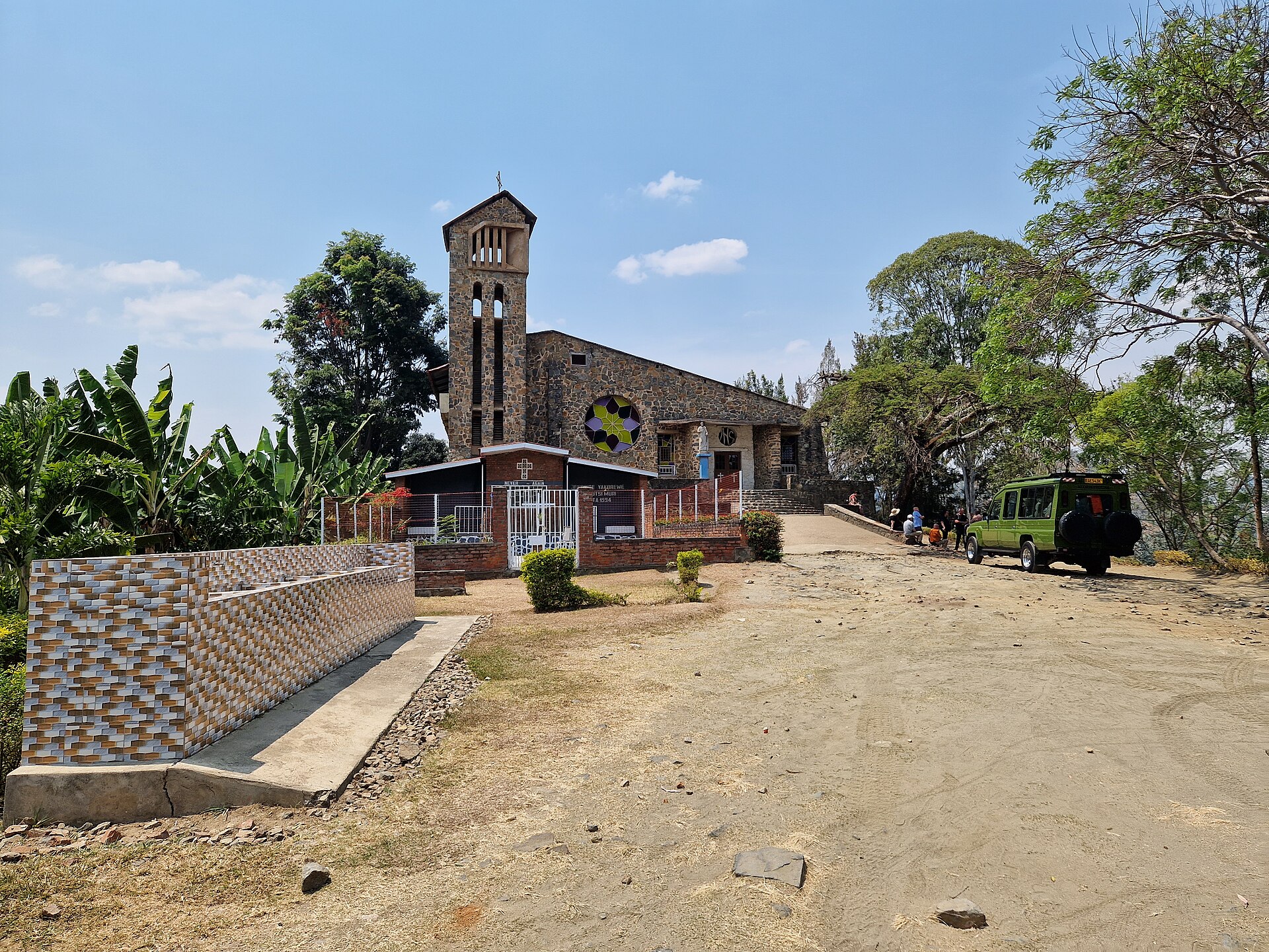 St. Pierre Church in Kibuye, a site connected with the 1994 genocide.